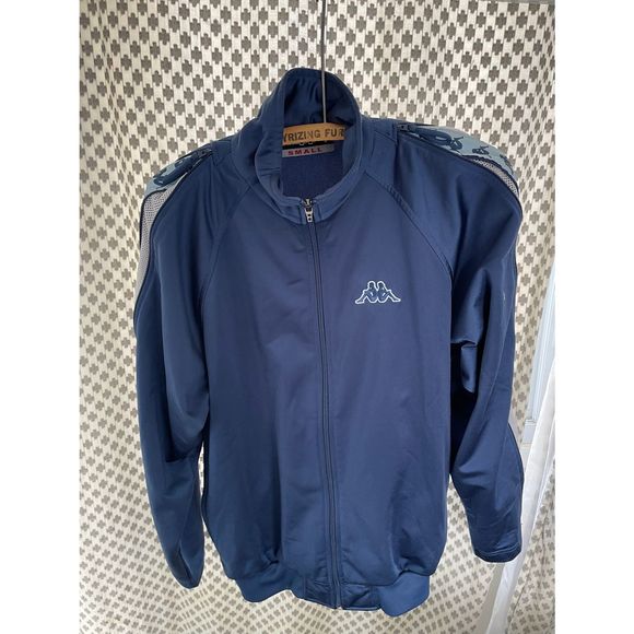 Vintage kappa tracksuit with zip up hidden logo in sleeves - Picture 2 of 7